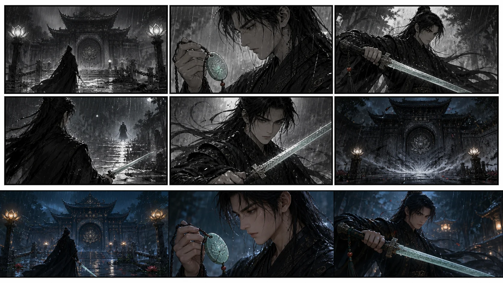 《玄烬夜行》东方暗黑神话制作过程图3